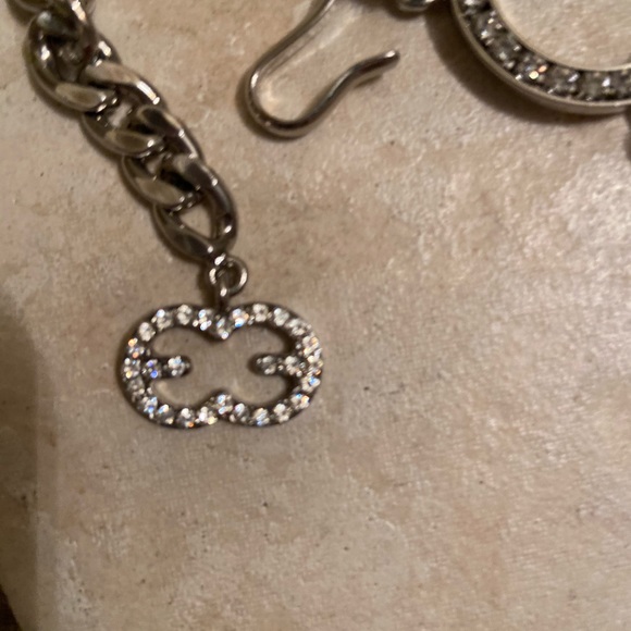 Vintage Escada Triple Layer Chain Belt Necklace - Picture 3 of 5